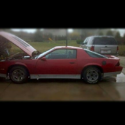 The day I bought my Camaro. Love at first site <3 She's come far from this. (August 21,2012)
