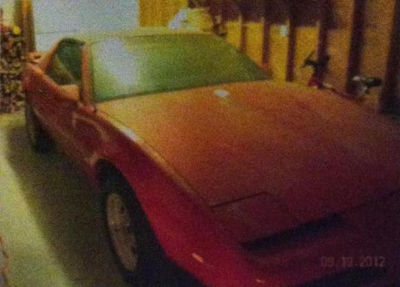 Scan of picture from craigslist ad where I bought the car