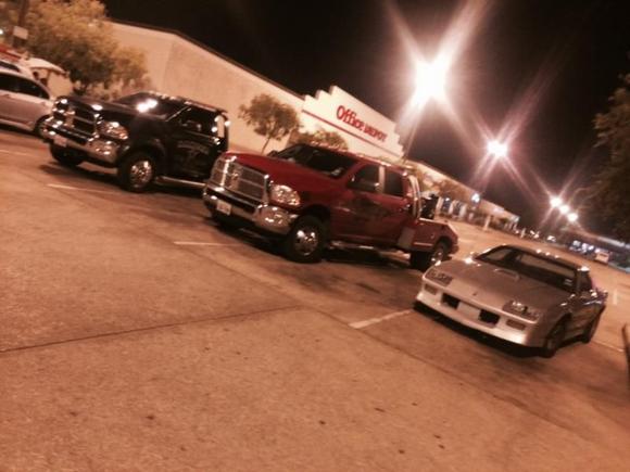Posted at IHOP with some Baytown wreckers