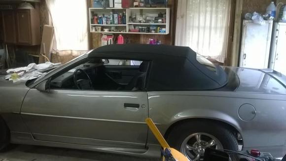 Replaced Top and headliner