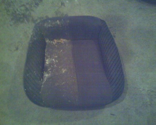 showing how dirty the seats were, left is dirty, right is clean, sry for bad quality, it was taken at night with my phone