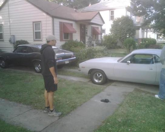 nova and cuda day i sold the cuda..