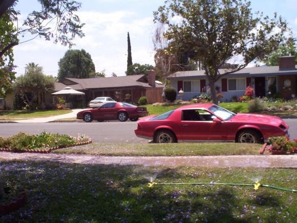 my dads 84 z28 and my iroc