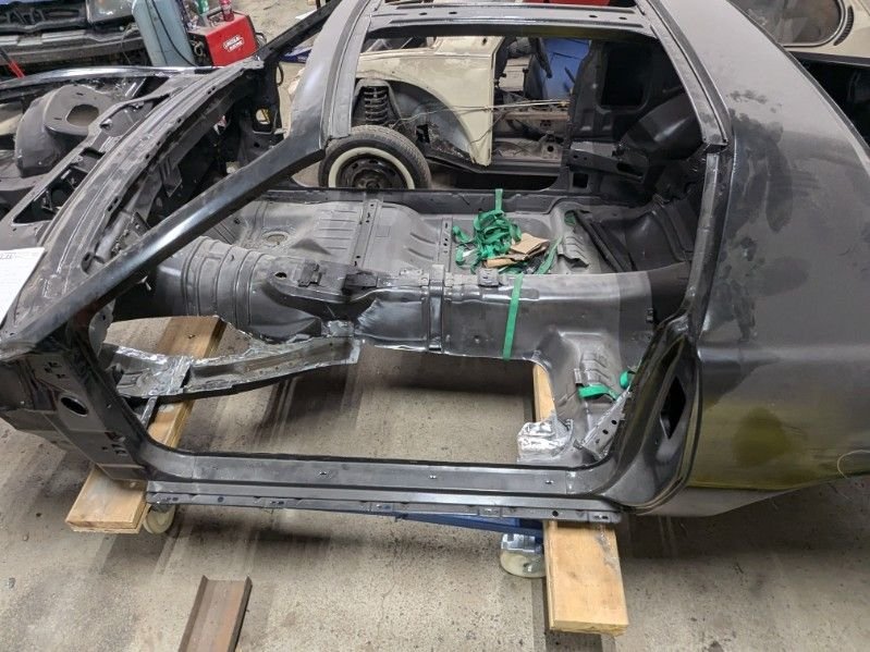 Rather than try to individually patch each section, it was better to just do the entire floor.