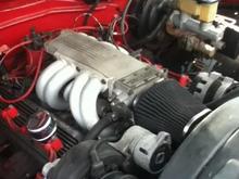 Cleaned up the engine a little. In this picture it still needs a lot of help.