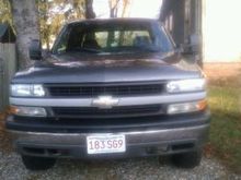 my silverado with my new tow mirrors