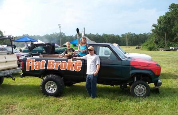 1987 ford ranger with a 351 windsor AOD tranny