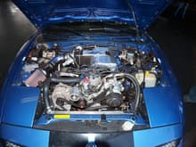 Your typical 331 ci. Ford V8 Miata...10.75:1 compression.