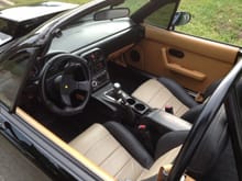 Nice shot of the interior, I have since updated the guauges and steering wheel and center console