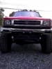 93 Toyota single cab with SAS 6 inch lift, 33" tires.