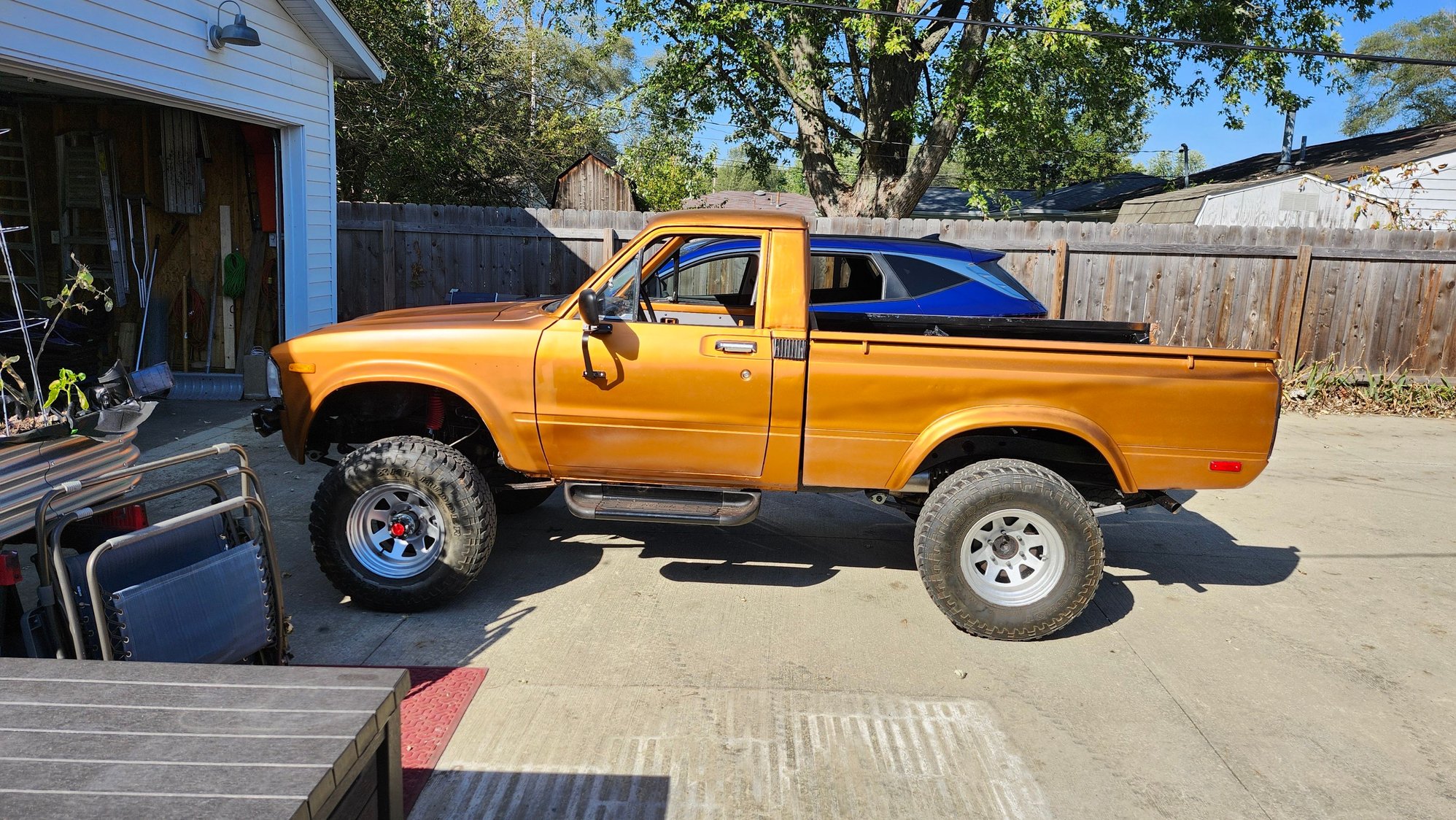 Almost done. Just finished replacing the front springs.