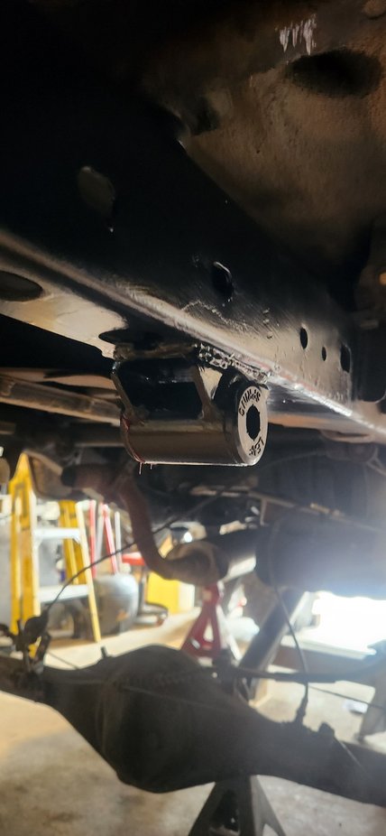Greased bushings for shackle mount