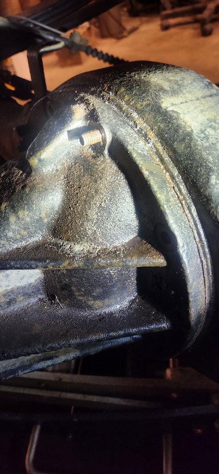 Eventually i was able to work it enough to realize the very top stud was the one putting up a fight. It had rusted to the carrier and did not want to let go. I've never had one so rusted and stubborn with not being able to slide the diff out. After spraying it multiple times rest of the day and during the night i tried again after work the next day.