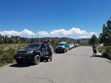 July near Bishop