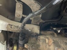 It’s a tight fit with the adapter & plug and the pivot point on the frame for the parking brake 