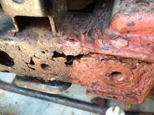 Drivers side - pre repair