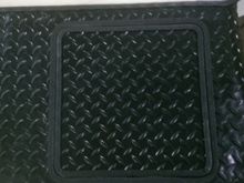 pretty darn tight fit.....hopefully waterproof once I get the rest done (and yeah.....I'm the kind of guy that tries to get the pattern to match all the way across.