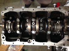 Hope this helps atleast oil strainer bolt locations.