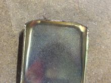 Close up of the break