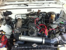 22re EFI with Supra AFM 4 hole injectors LCE big throttle Bore