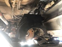 dust shield going on, youll need to pull this hardware form your old tranny.  