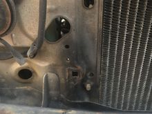 these square holes dont look right.. the grill clips werent in these spots