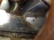 Another few down the fresh air intake box - here you can see where the access door will seal