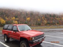 same rest area, last year, different '87