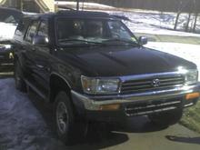 the whole front's been reconstructed
-new hood
-new right side panel
-new bumper, grill and lights