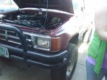 '87 pickup standard cab 22r