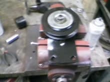 finished pulley