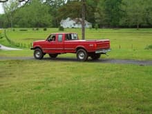 97 Ford 7.3 powerstroke straight piped other then that bone stock