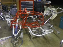 This is my 86 Honda 250 R  JP Chassis