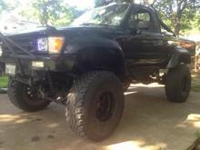 35" tires buckshots...