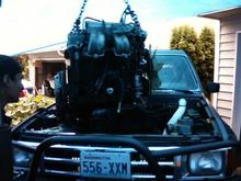 Yea that motor needs to come out.  Blow it up you'll see the hole.