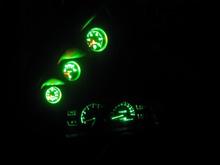   3 Guages lit up 01