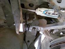 Balljoint spacer and coil spacers on top suspension lift