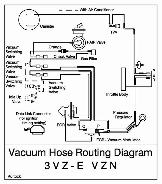 Help identifying this vacuum line 3vze engine - YotaTech Forums