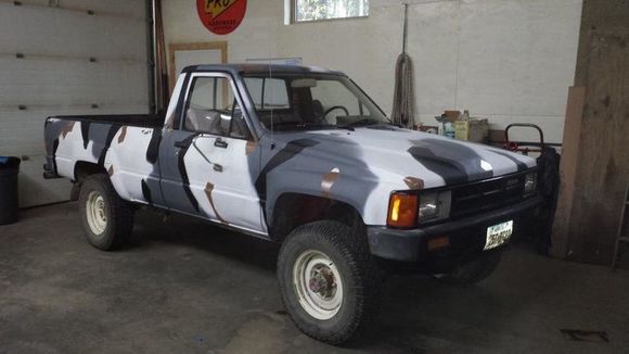 Roland relaxing in the spa after the rattle can makeover