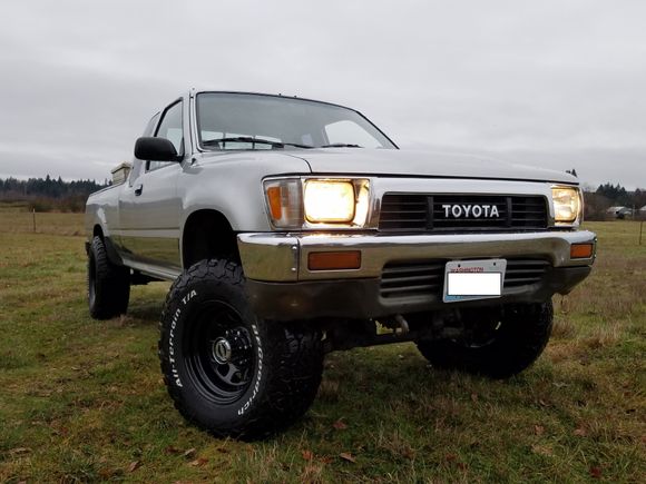 After new wheels, tires, and a good scrubbing.