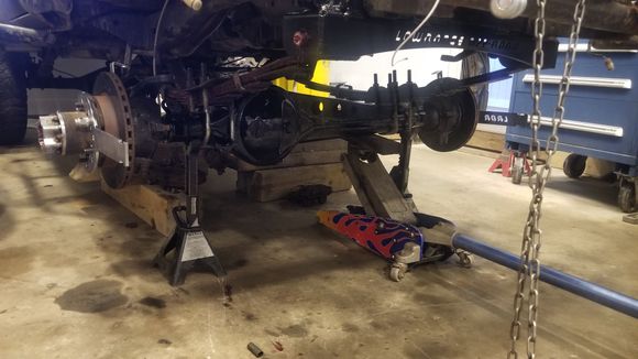 Used the plates from low range offroad to do a quick/rough alignment on the front end. Once everything is done front and rear it'll be going to alignment shop regardless.