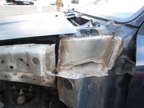 Outlook improved dramatically once the damaged sections where removed.