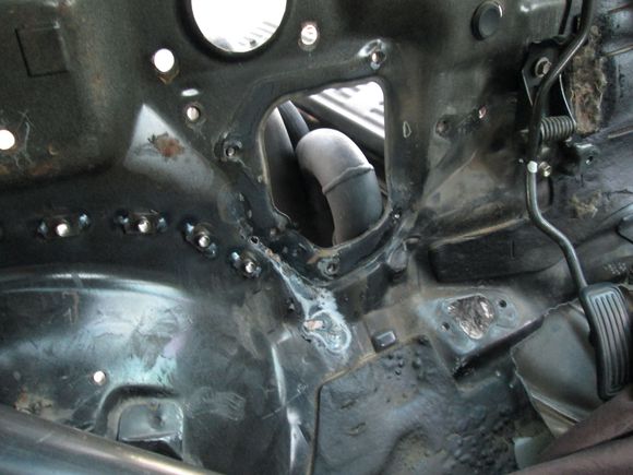 I do have a clearance issue at the bottom of the steering access plate but it will be an easier one to do.