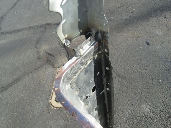 Welding finally completed.