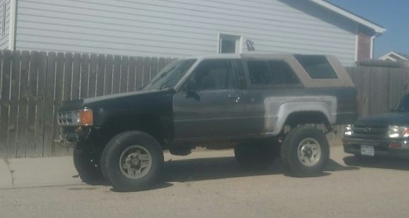 06-26-2016 - 1986 turbo 4runner #36522, Firsties!