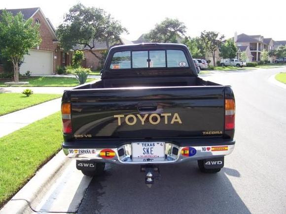 This is a picture of my back side.
