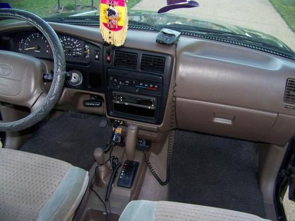 This is my interior of the front passenger side.