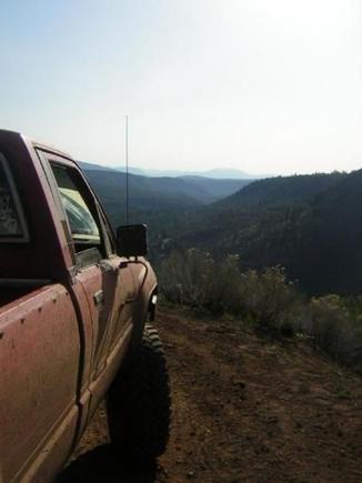 Overlooking Klamath Canyon