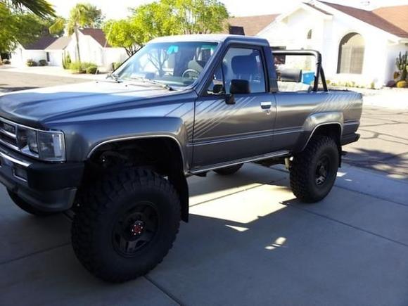 4runner top off lifted