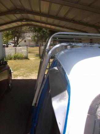 angle of extentions on narrowed front on passenger side